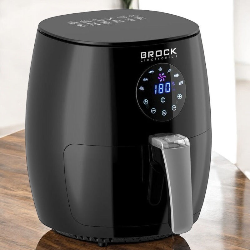 Φριτέζα Αέρα Brock AFD 3502 BK - 3,5lt Μαύρη - Υγιεινό και Γρήγορο Μαγείρεμα!