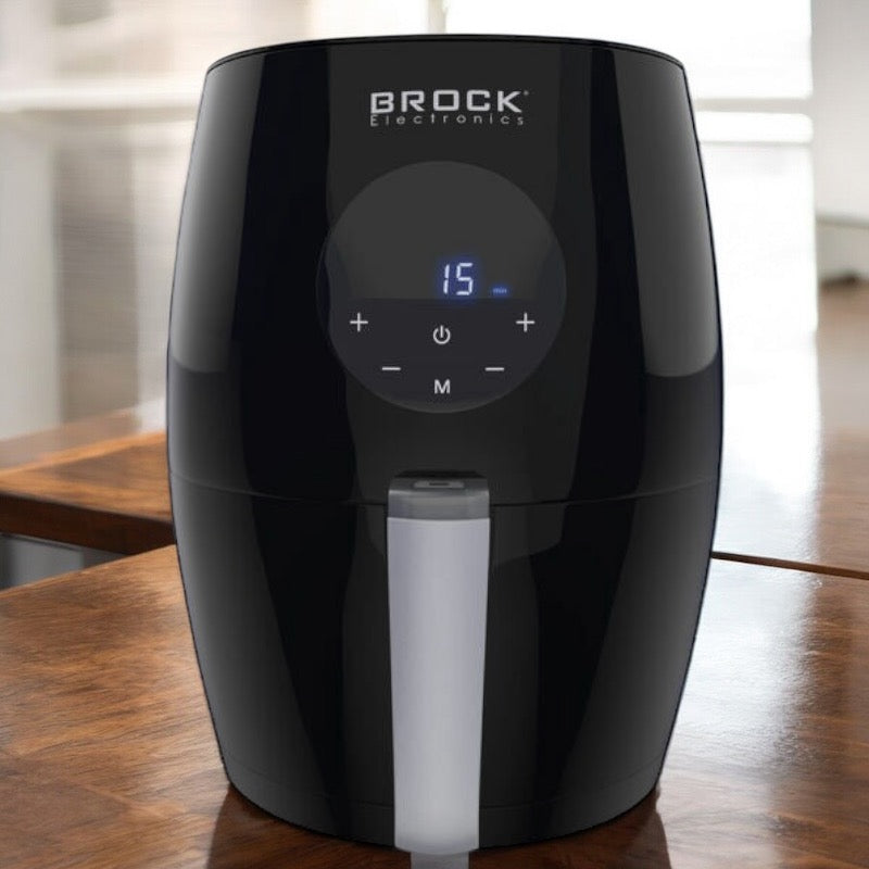 Φριτέζα Αέρα Brock AFD 3502 BK - 3,5lt Μαύρη - Υγιεινό και Γρήγορο Μαγείρεμα!