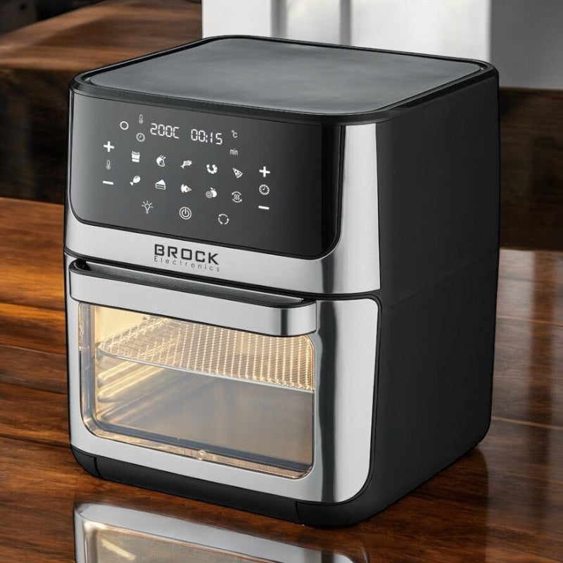 Φριτέζα Αέρα Υψηλής Απόδοσης, 1800W, 12L - Τεχνολογία Υγιεινού Μαγειρέματος, 220-240V, 50-60Hz