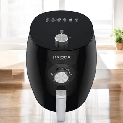 Φριτέζα Αέρα Brock AFM 3501 BK - 3,5lt Μαύρη - Υγιεινές και Γευστικές Συνταγές!