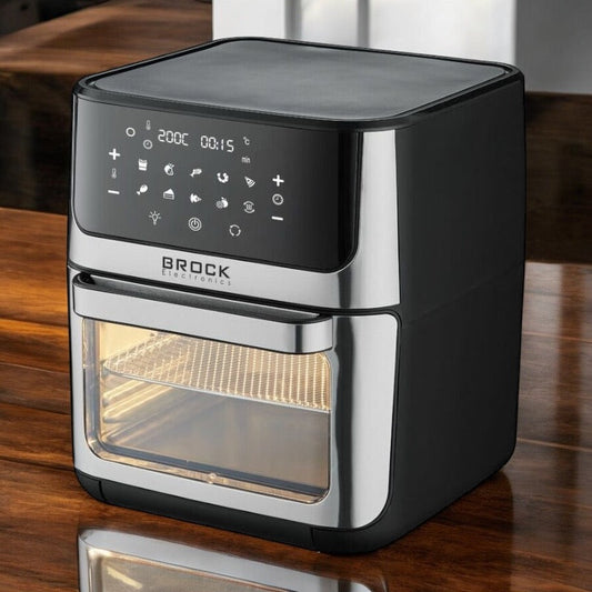 Φριτέζα Αέρα Υψηλής Απόδοσης, 1800W, 12L - Τεχνολογία Υγιεινού Μαγειρέματος, 220-240V, 50-60Hz